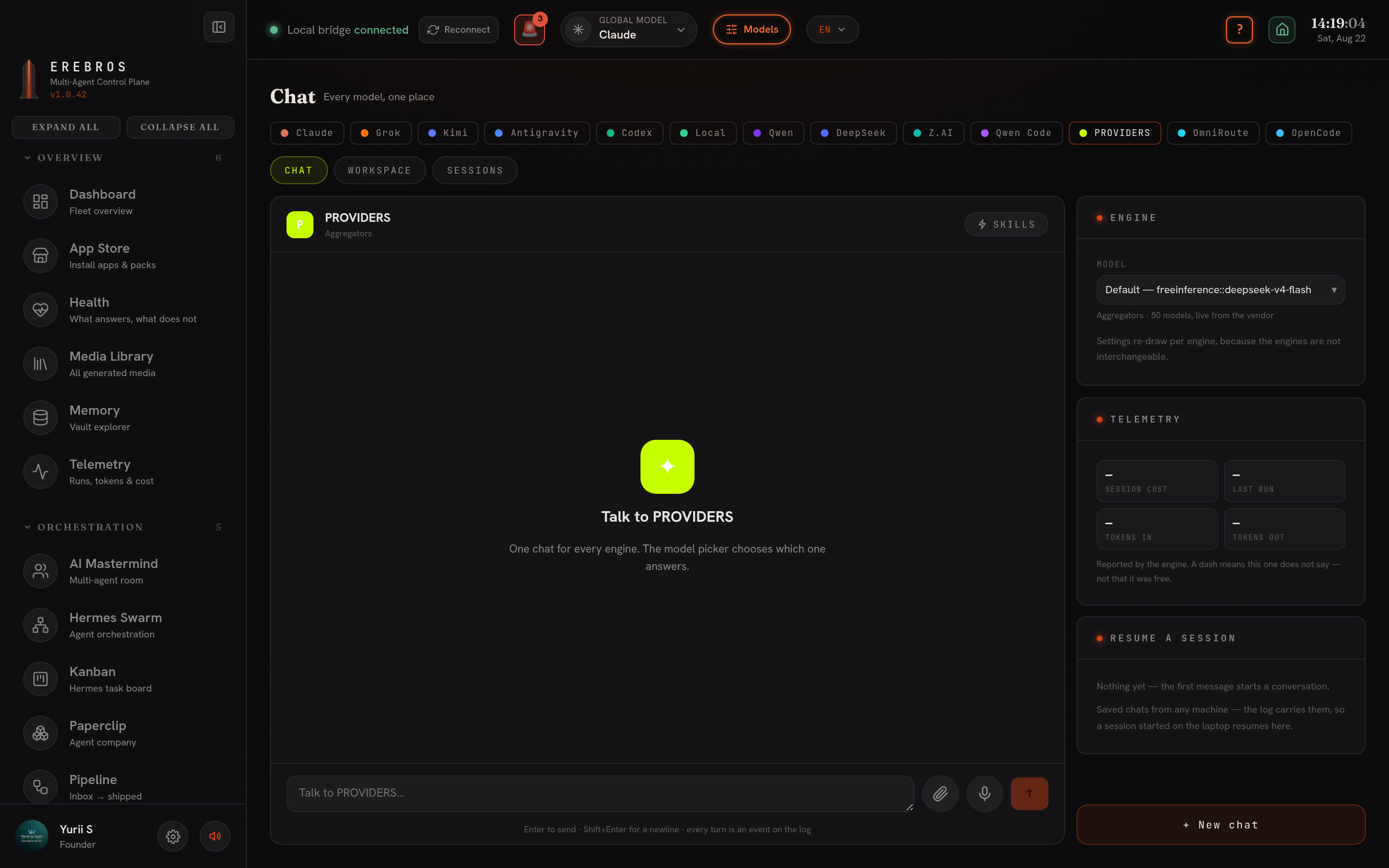 PROVIDERS — Erebros